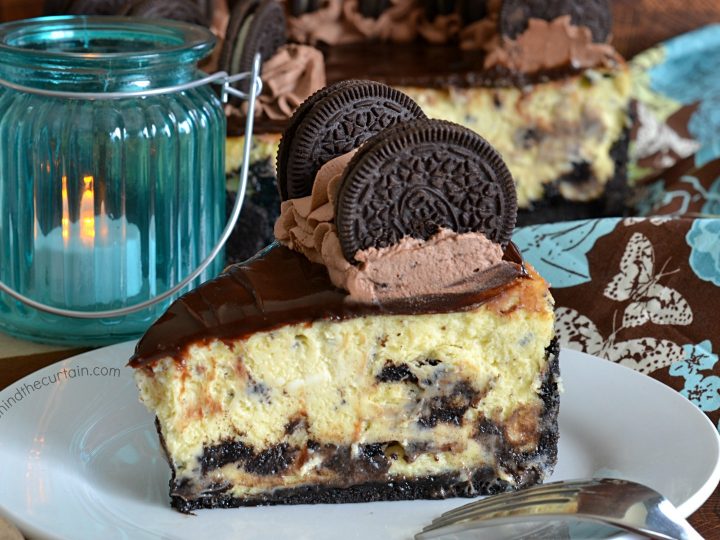 Chocolate Explosion Oreo Cheesecake