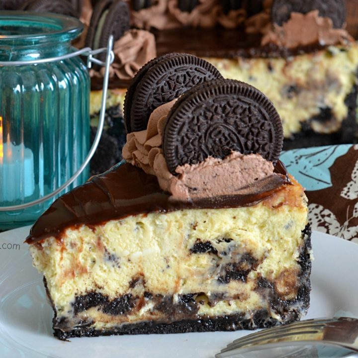 Chocolate Explosion Oreo Cheesecake