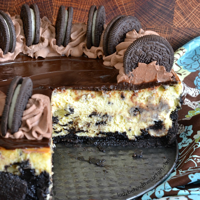 Chocolate Explosion Oreo Cheesecake