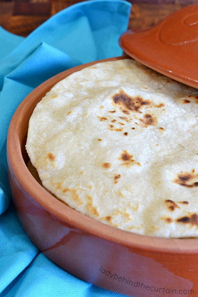 Easy Homemade Flour Tortillas