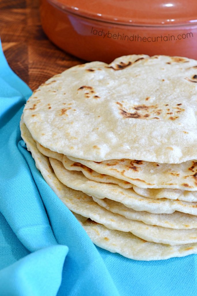 Easy Homemade Flour Tortillas