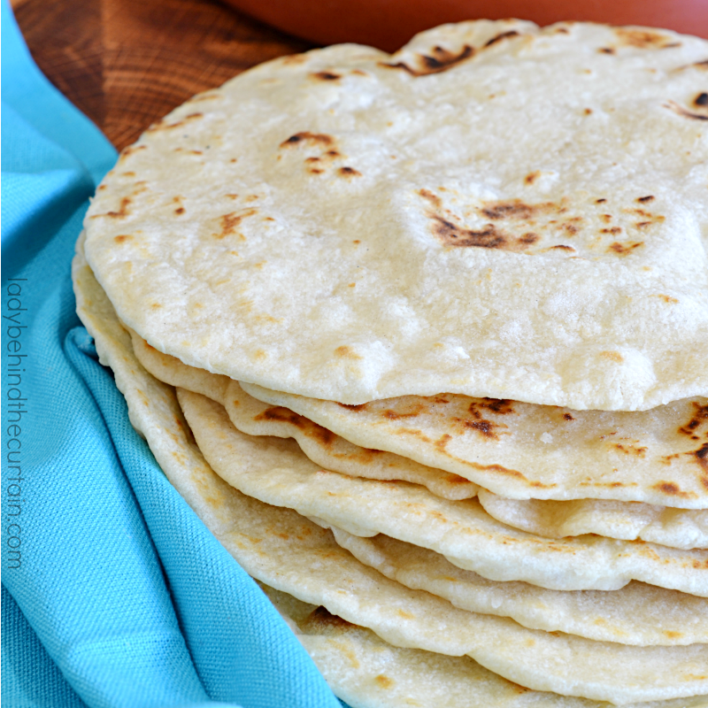 Easy Homemade Flour Tortillas