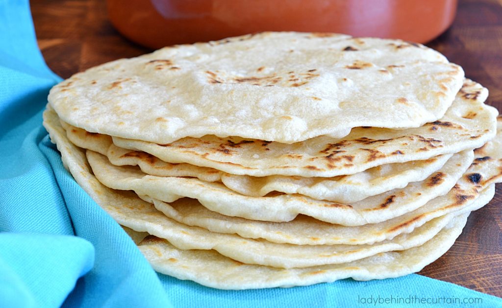 Easy Homemade Flour Tortillas