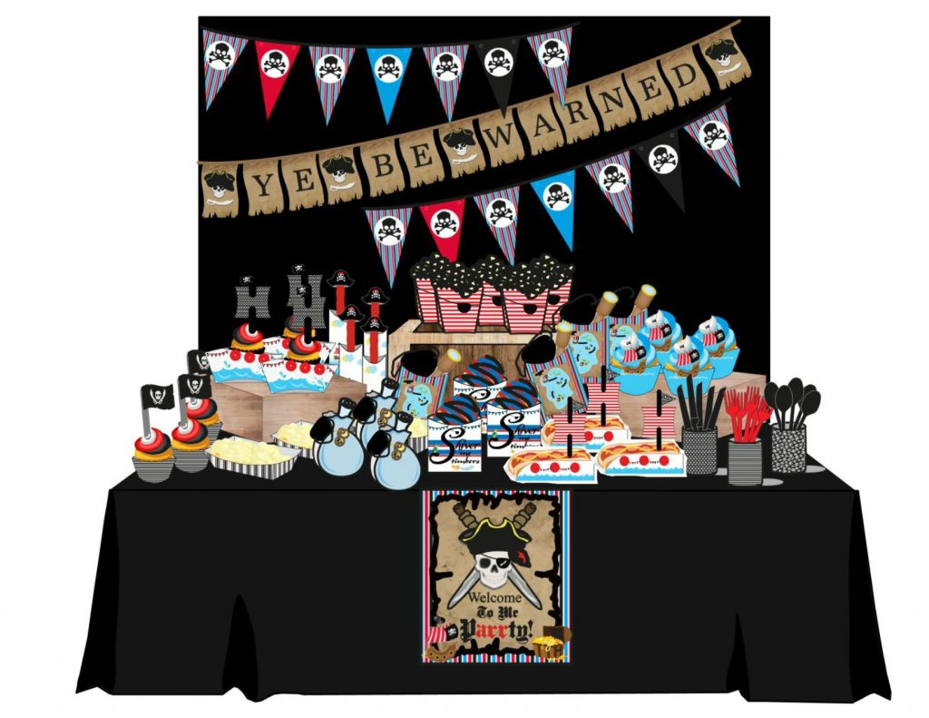 Pirate Theme Party Games Pirate Themed Party Instant Download 