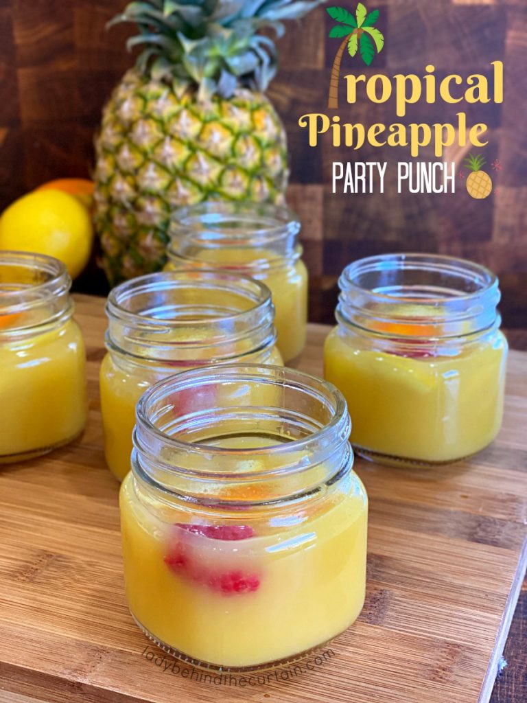 Tropical Pineapple Party Punch