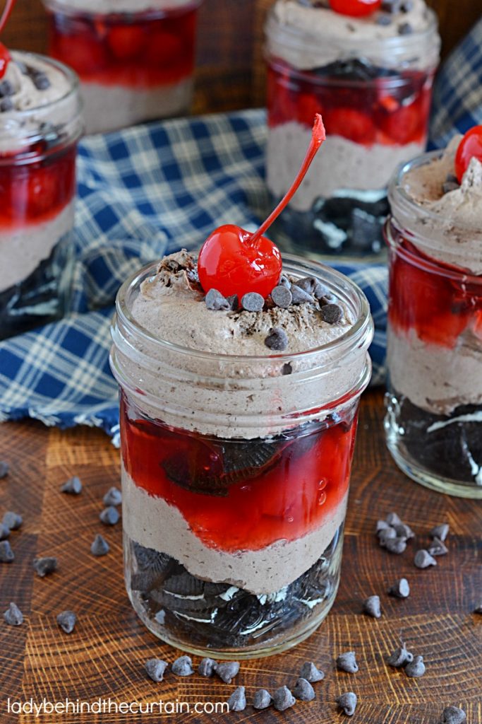 Black Forest Chocolate Mousse Dessert Cups