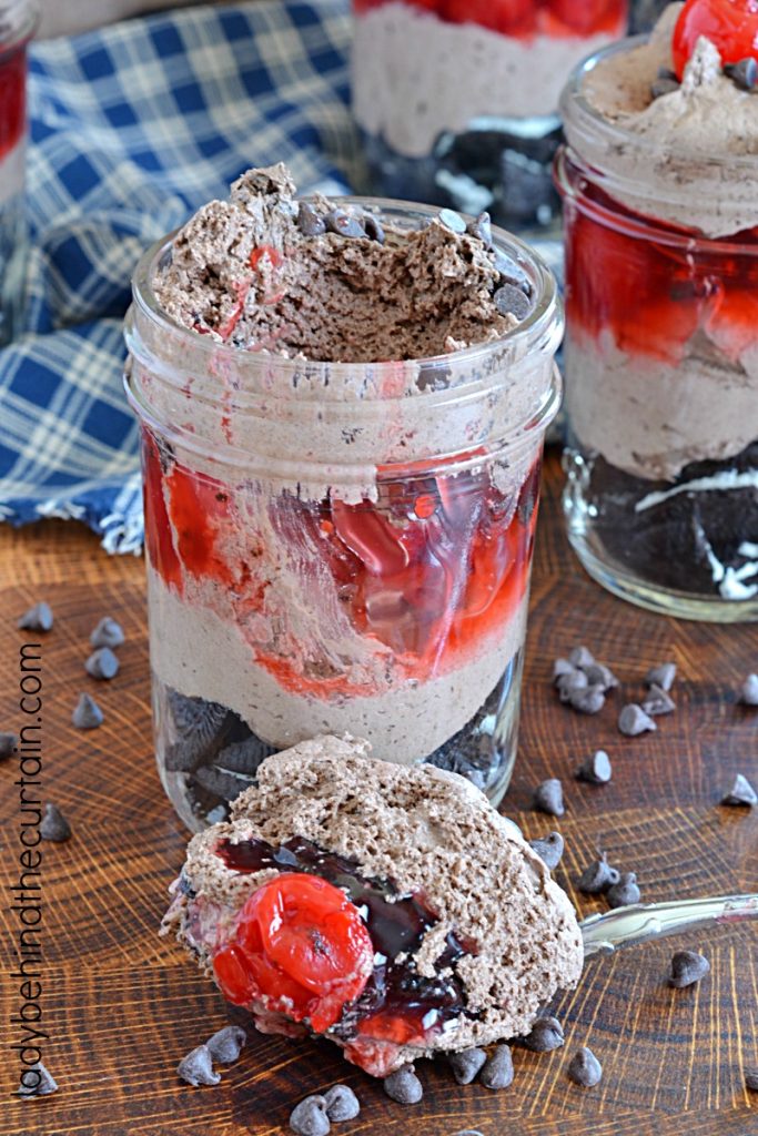 Black Forest Chocolate Mousse Dessert Cups