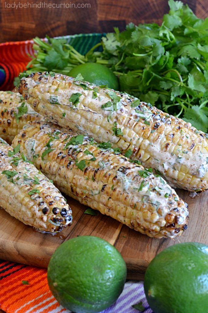 Chili Lime Grilled Corn on the Cob