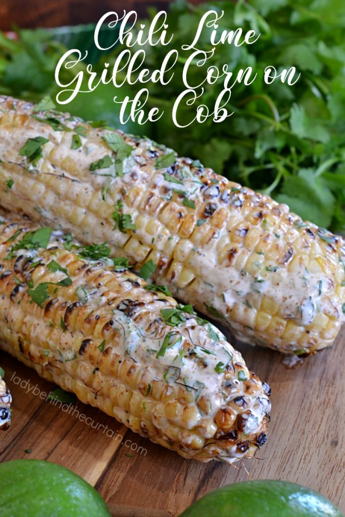 Chili Lime Grilled Corn on the Cob