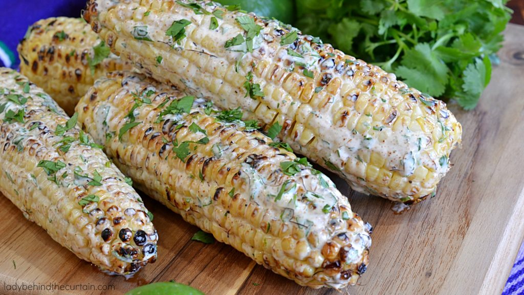 Chili Lime Grilled Corn on the Cob