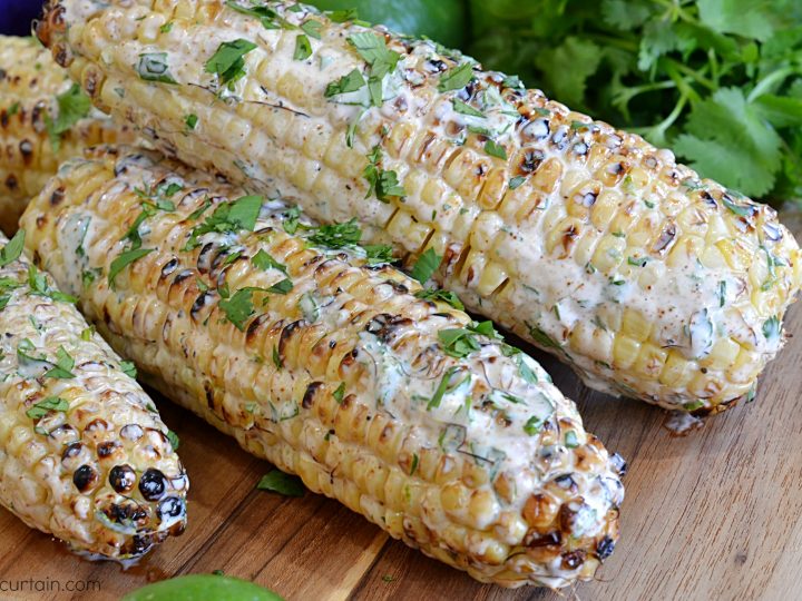 Chili Lime Grilled Corn on the Cob