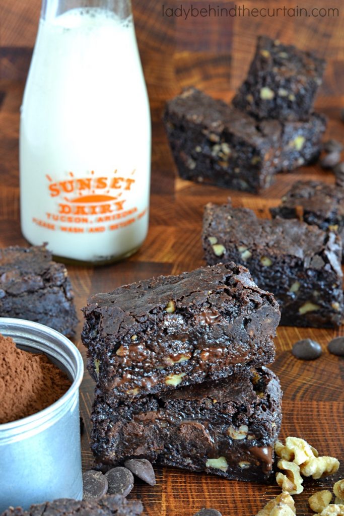 Gooey Homemade Brown Butter Brownies