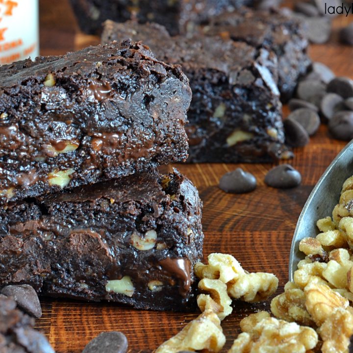 Gooey Homemade Brown Butter Brownies