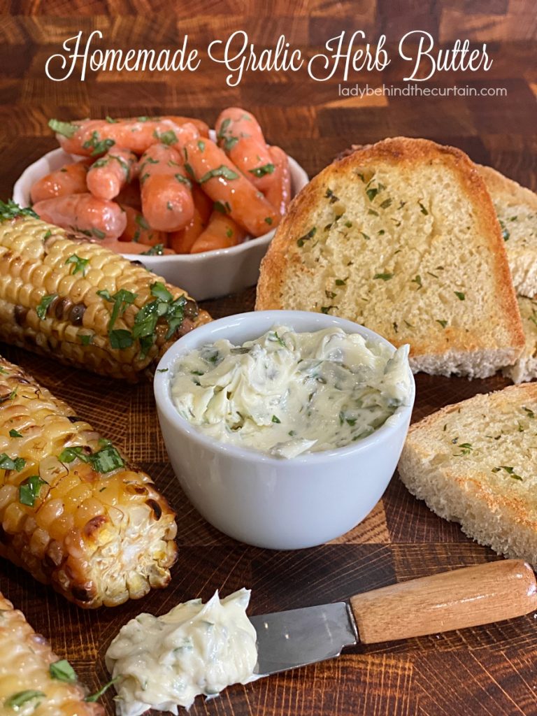 Homemade Garlic Herb Butter