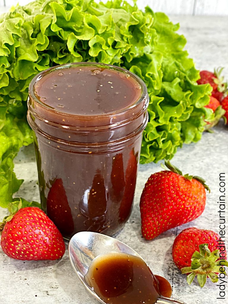 Homemade Strawberry Balsamic Vinaigrette