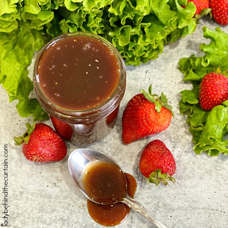 homemade strawberry vinaigrette