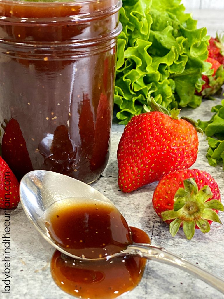 Homemade Strawberry Balsamic Vinaigrette