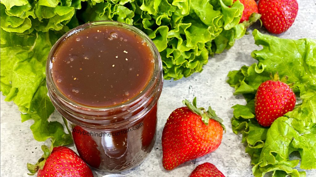 Homemade Strawberry Balsamic Vinaigrette