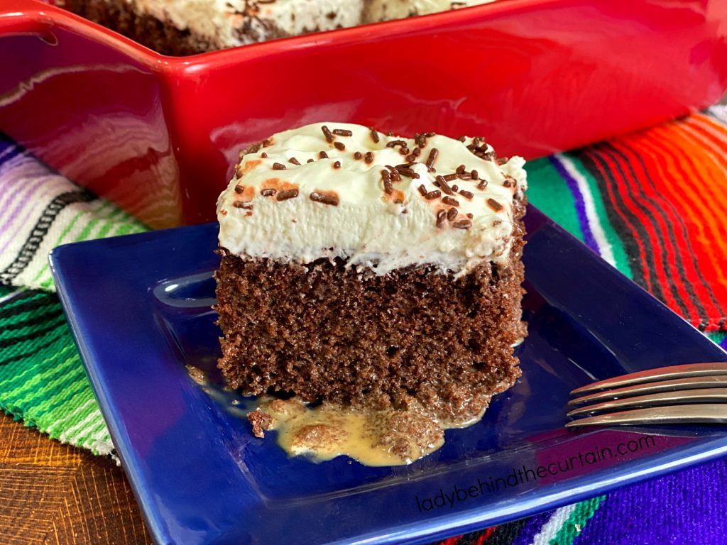 Mocha Tres Leche Cake