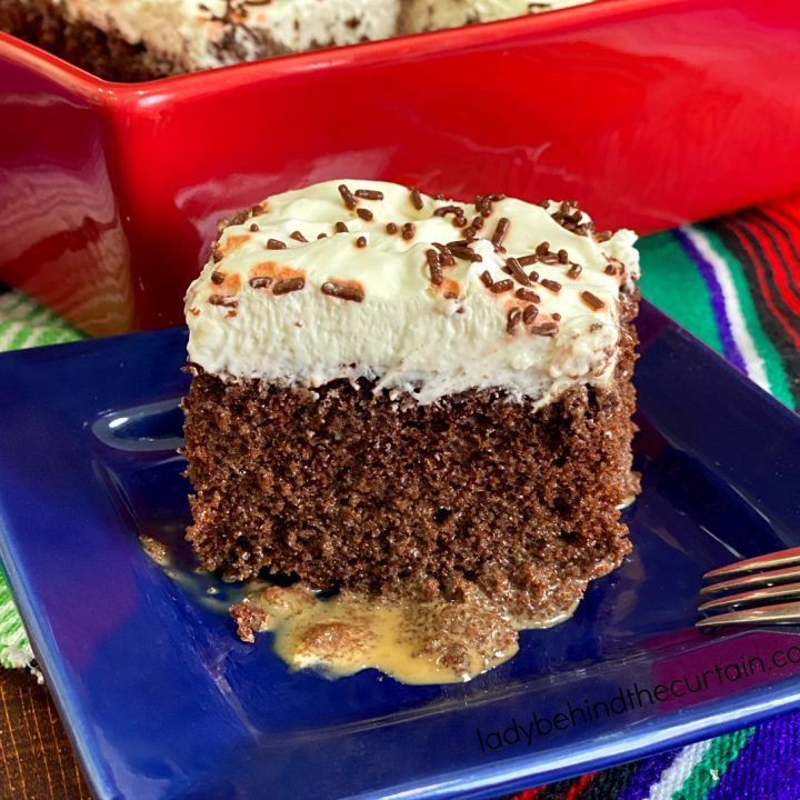 Mocha Tres Leche Cake