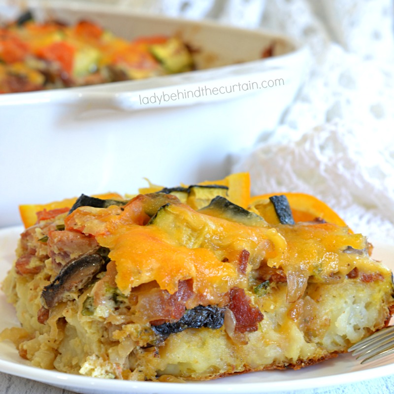 Tater Tot Breakfast Casserole