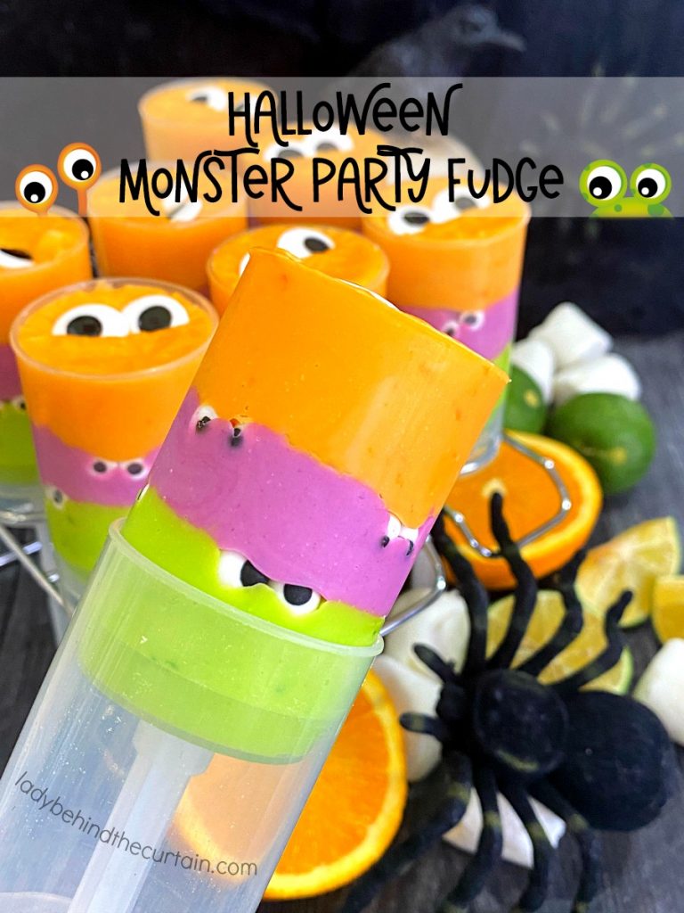 Halloween Monster Party Fudge