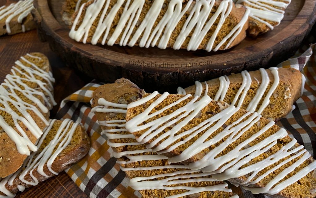 Pumpkin Latte Biscotti