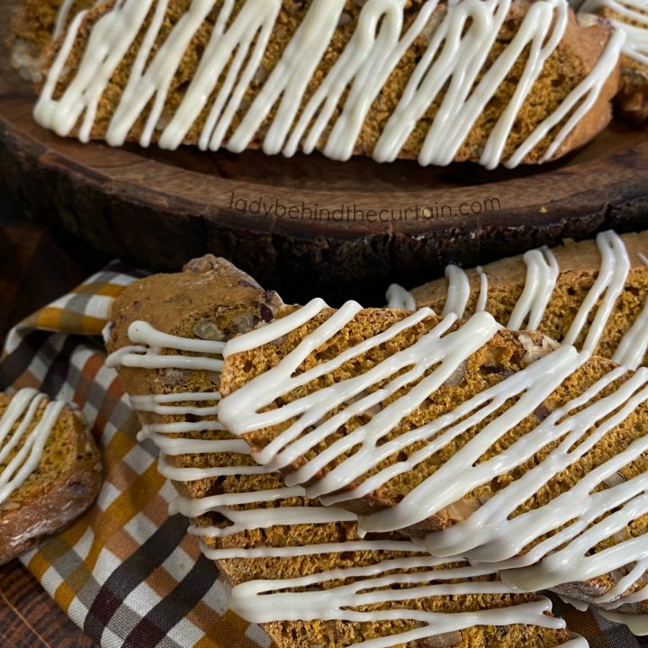 Pumpkin Latte Biscotti