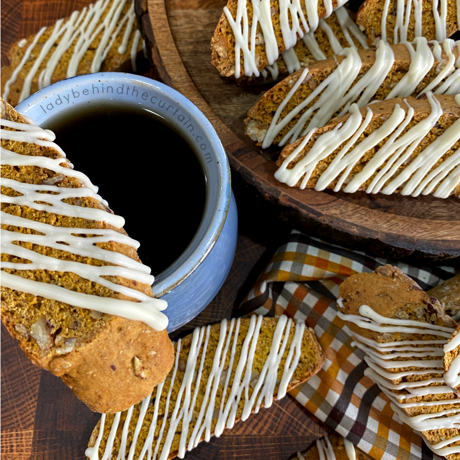 Pumpkin Latte Biscotti