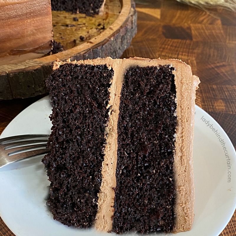 Easy Chocolate Buttermilk Layer Cake