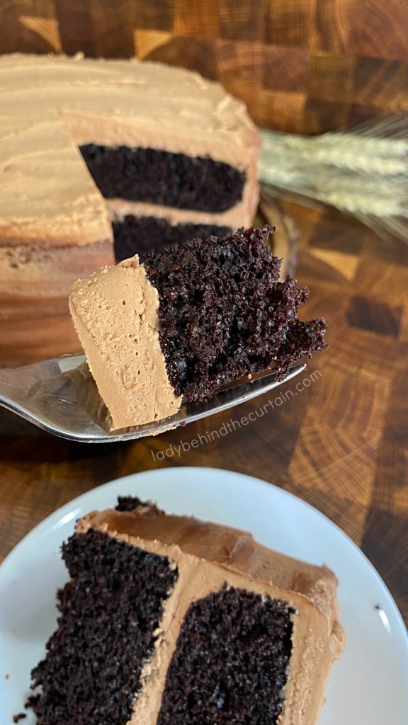 Easy Chocolate Buttermilk Layer Cake