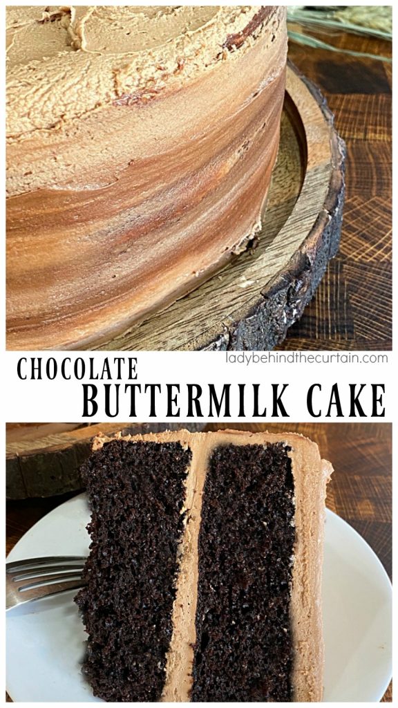 Easy Chocolate Buttermilk Layer Cake