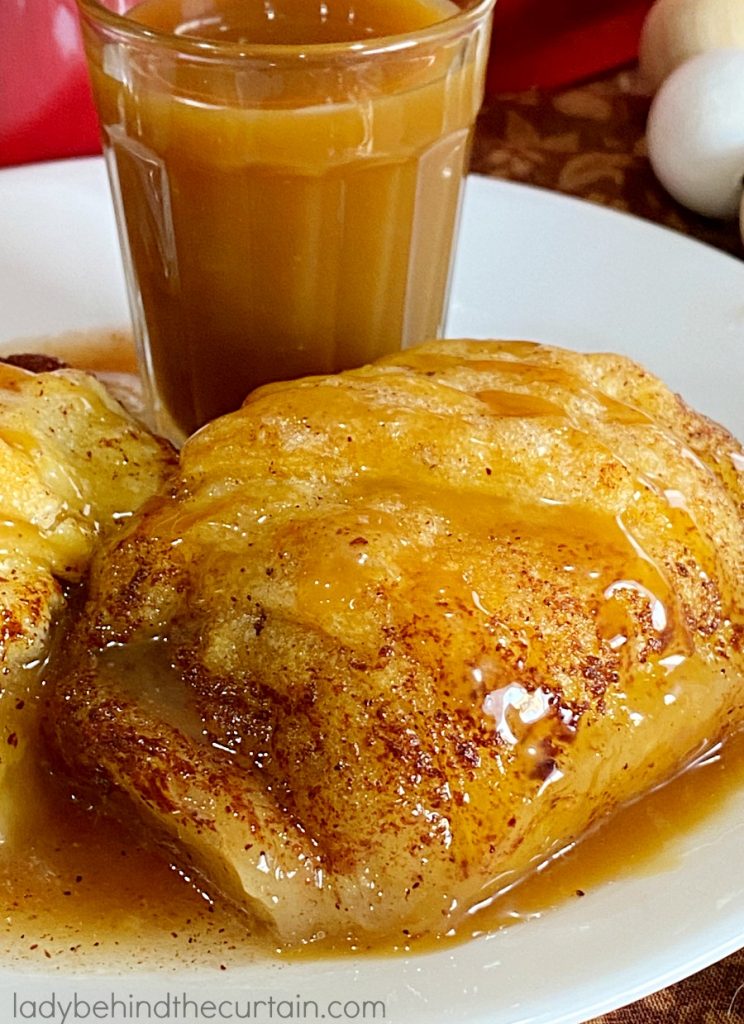 Semi Homemade Country Caramel Apple Dumplings