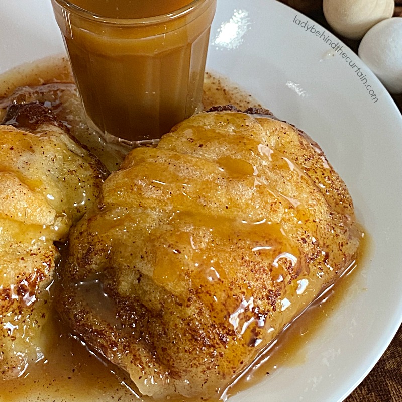 Semi Homemade Country Caramel Apple Dumplings