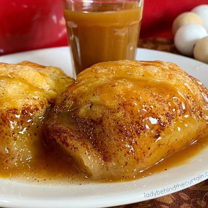 Semi Homemade Country Caramel Apple Dumplings