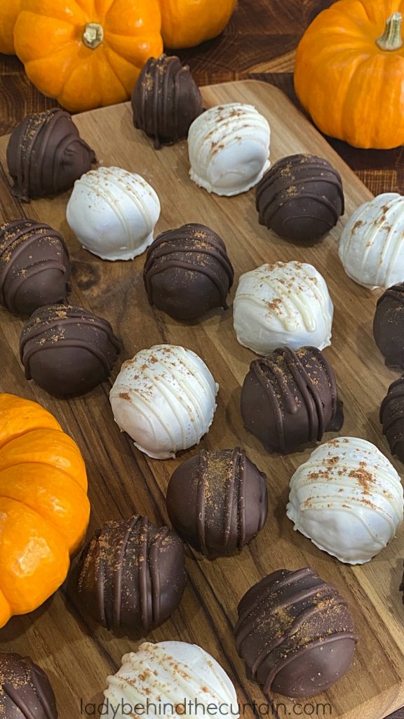 Semi Homemade Pumpkin Pie Truffles