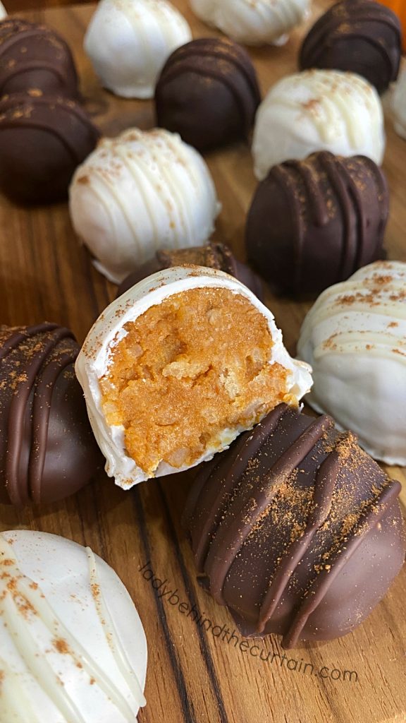 Semi Homemade Pumpkin Pie Truffles