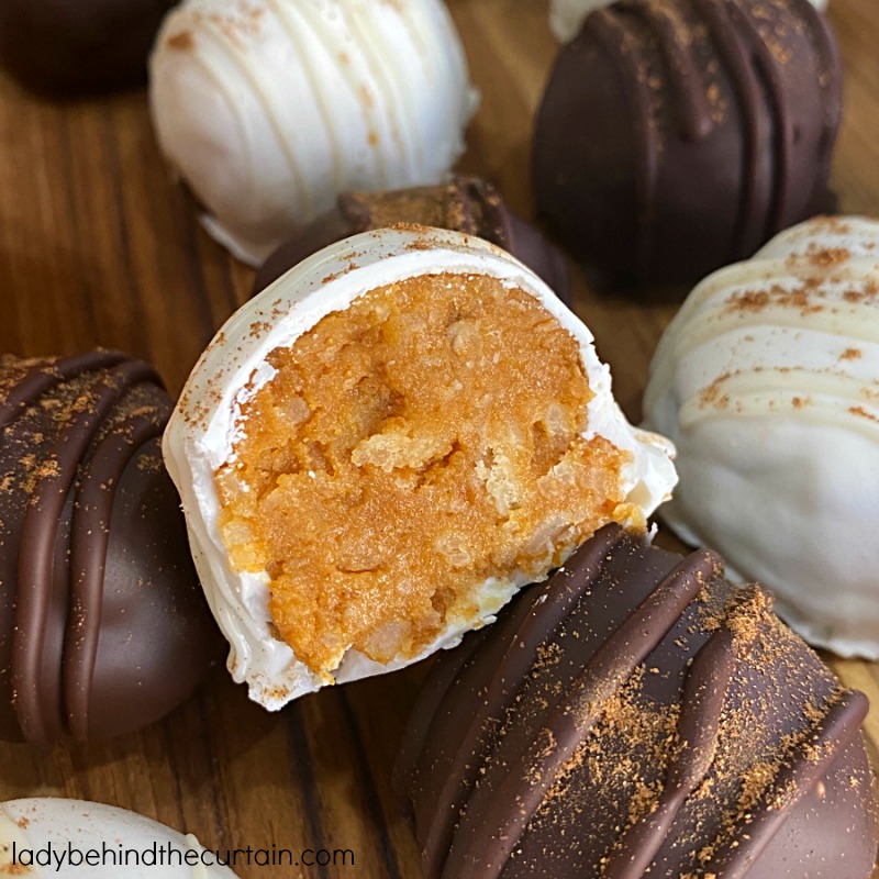 Semi Homemade Pumpkin Pie Truffles