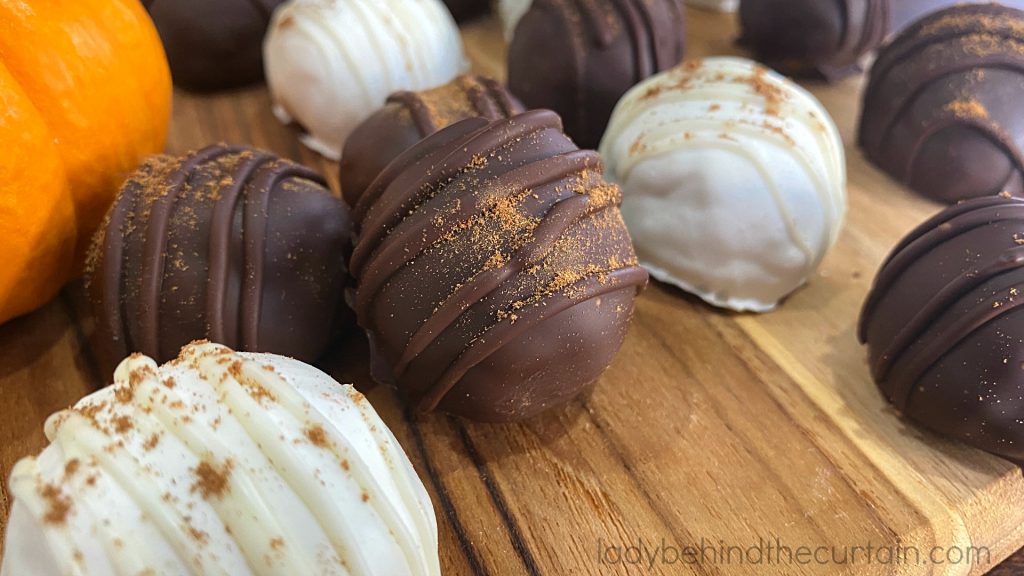 Semi Homemade Pumpkin Pie Truffles