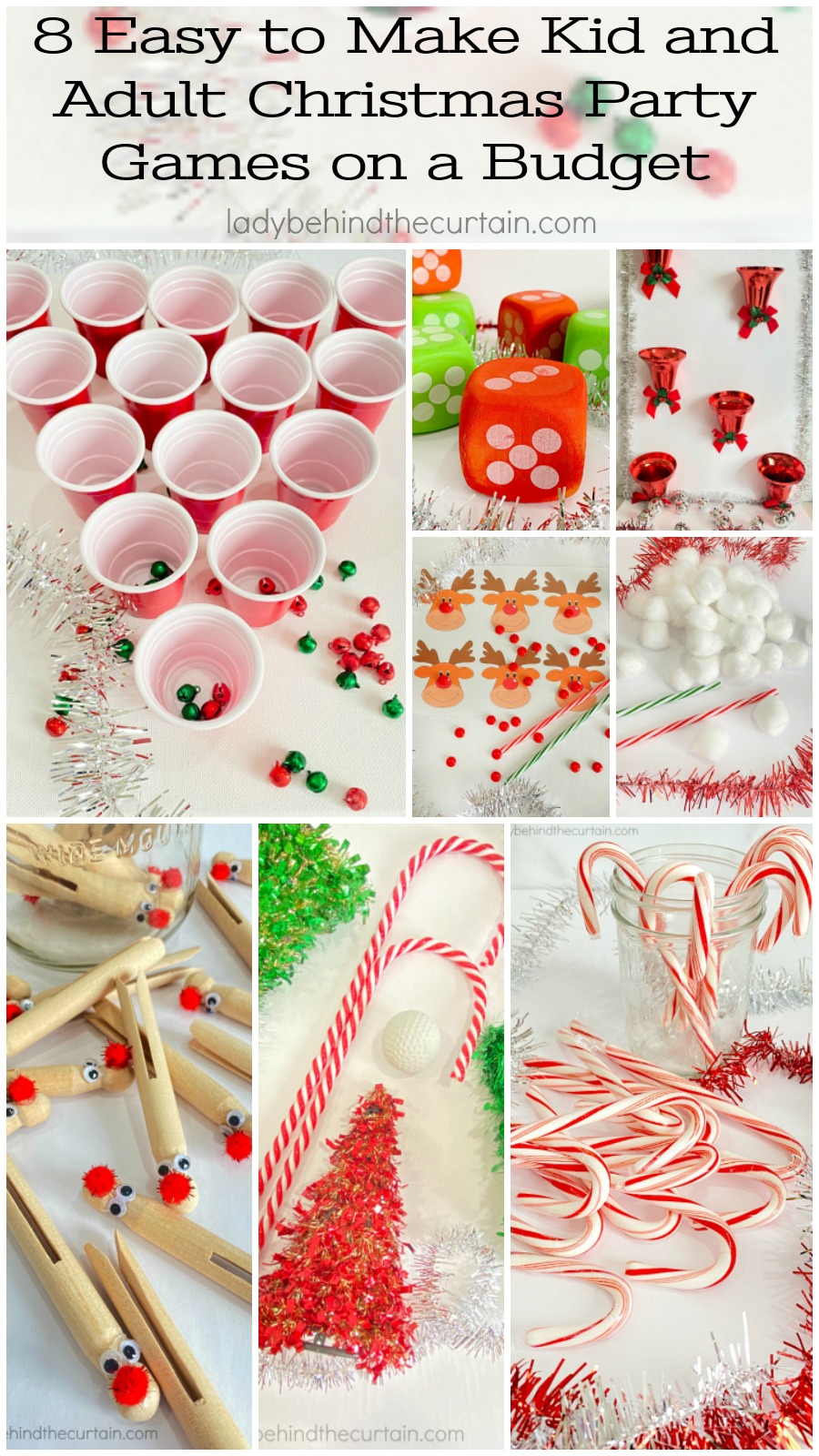 8 Easy to Make Kid and Adult Christmas Party Games on a Budget