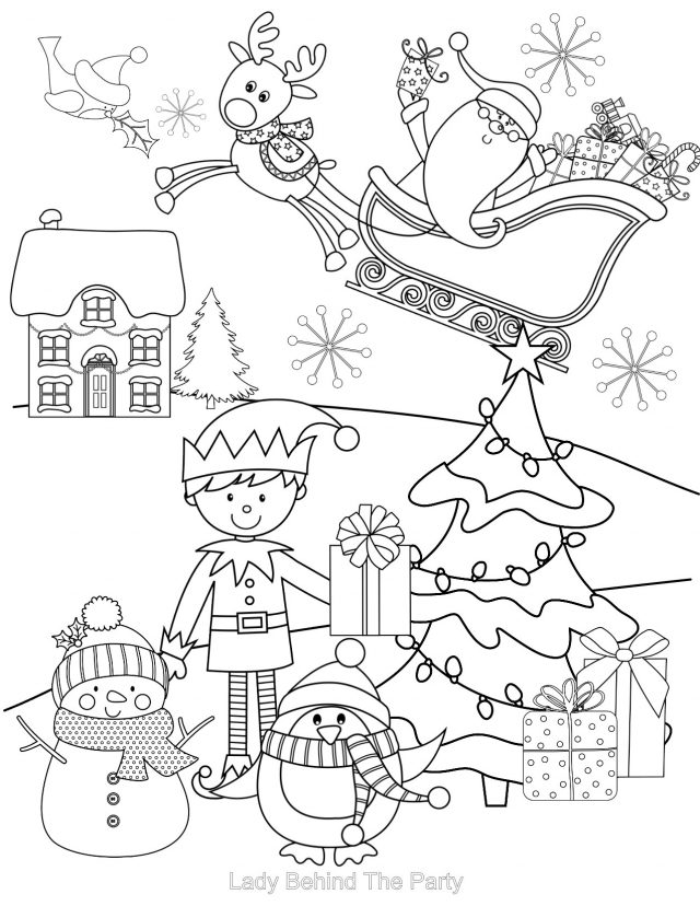 Indoor Christmas Games and Free Activity Sheets