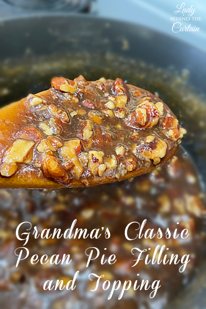 Grandma's Pecan Pie Filling and Topping 1