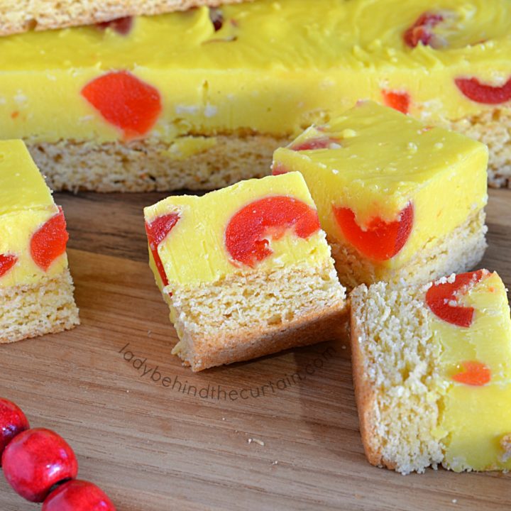 Pineapple Upside Down Cake Fudge