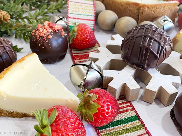 Strawberry Cheesecake Truffles