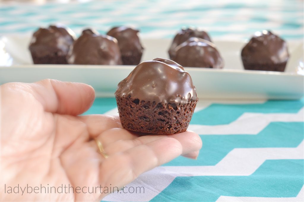 Almond Joy Brownie Bites