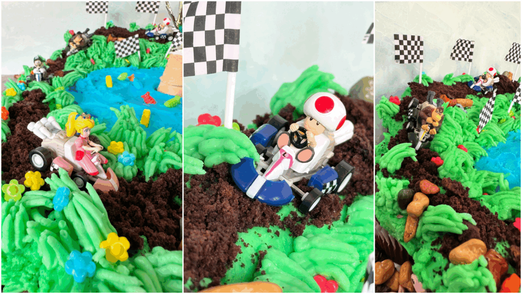 Mario Kart Cupcake Pull-Apart 