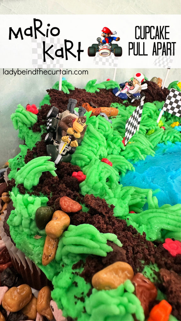Mario Kart Cupcake Pull-Apart
