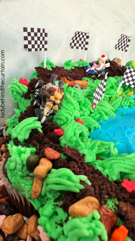 Mario Kart Cupcake Pull-Apart