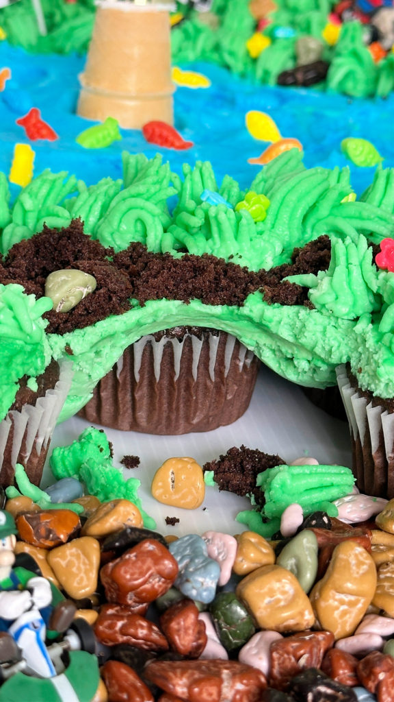 Mario Kart Cupcake Pull-Apart