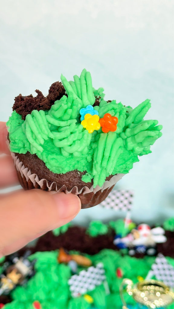 Mario Kart Cupcake Pull-Apart